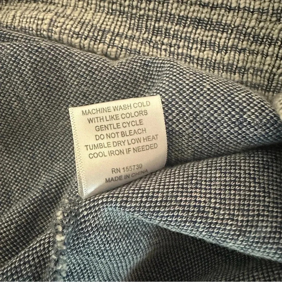 Jane and Delancey Anthropologie Textured Cotton Blend Blanket Sweater Medium - Picture 5 of 8